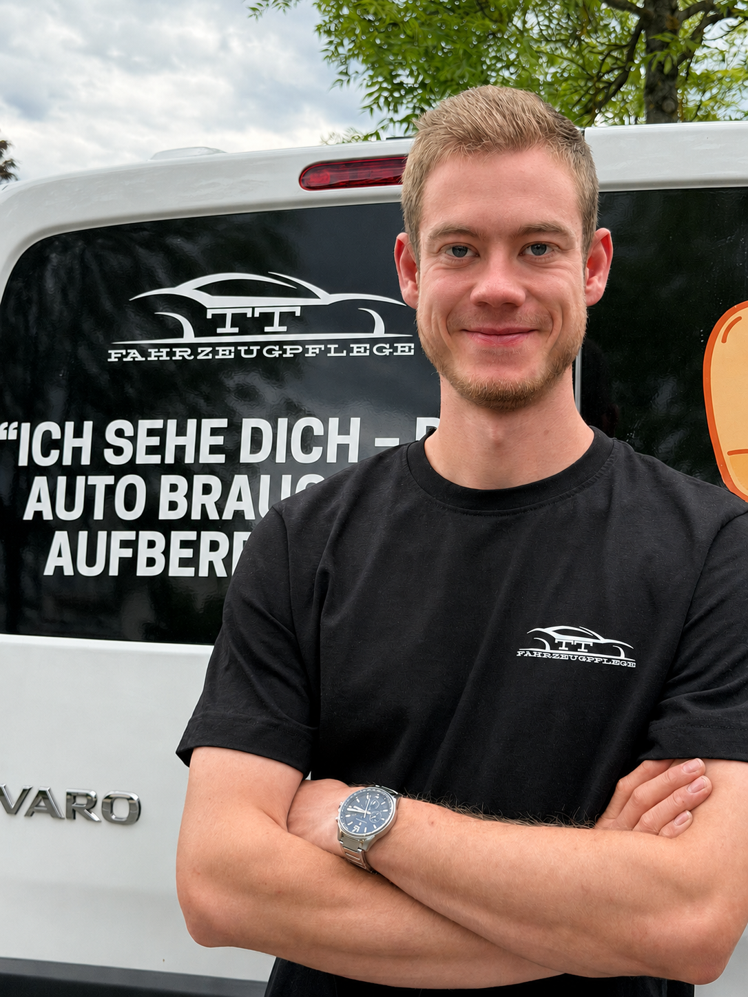Tim Tabbert, Inhaber von Tabbert Fensterreinigung